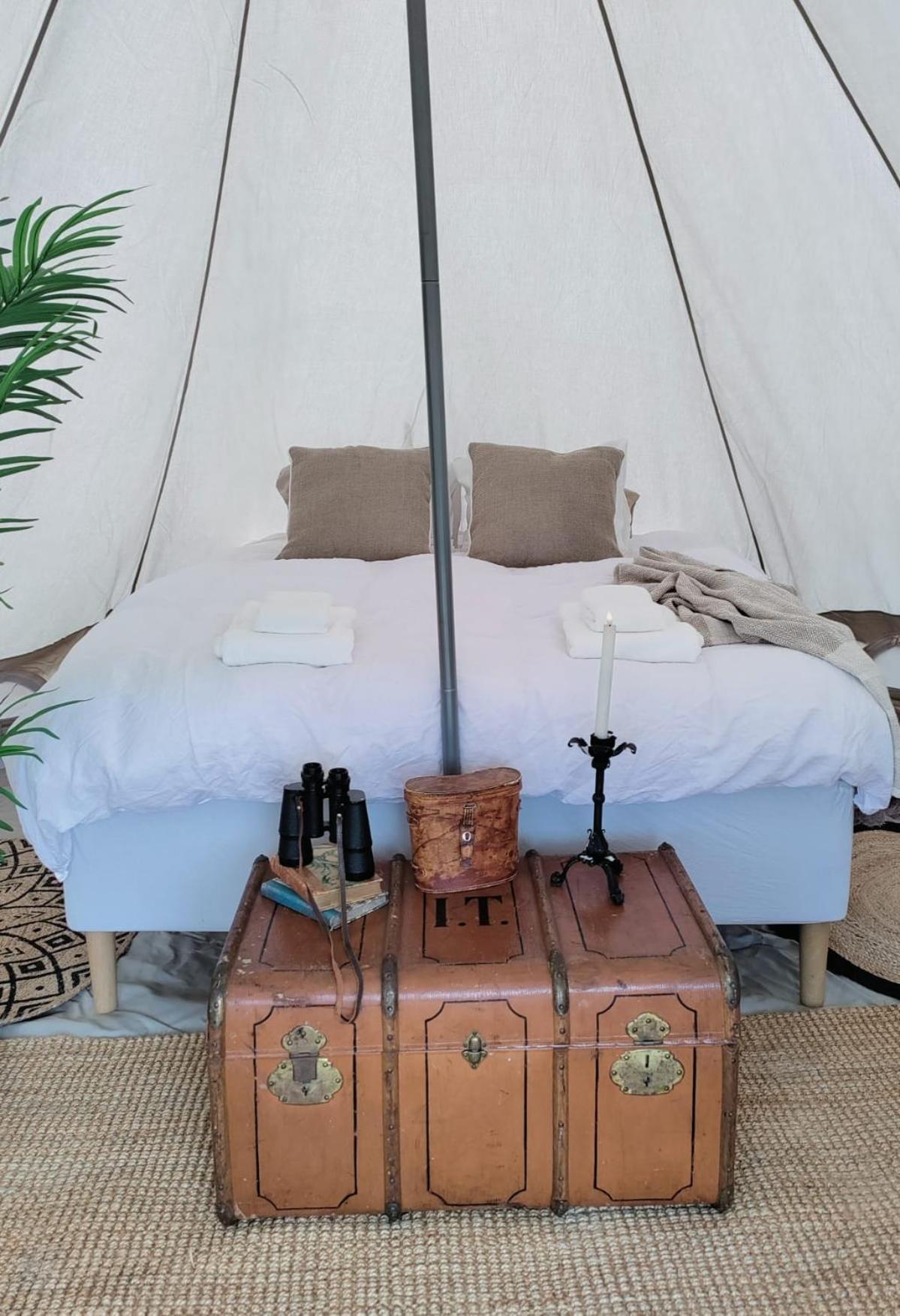 Luxury Tent With Restroom And Shower, Close To The Beach Ystad Eksteriør billede