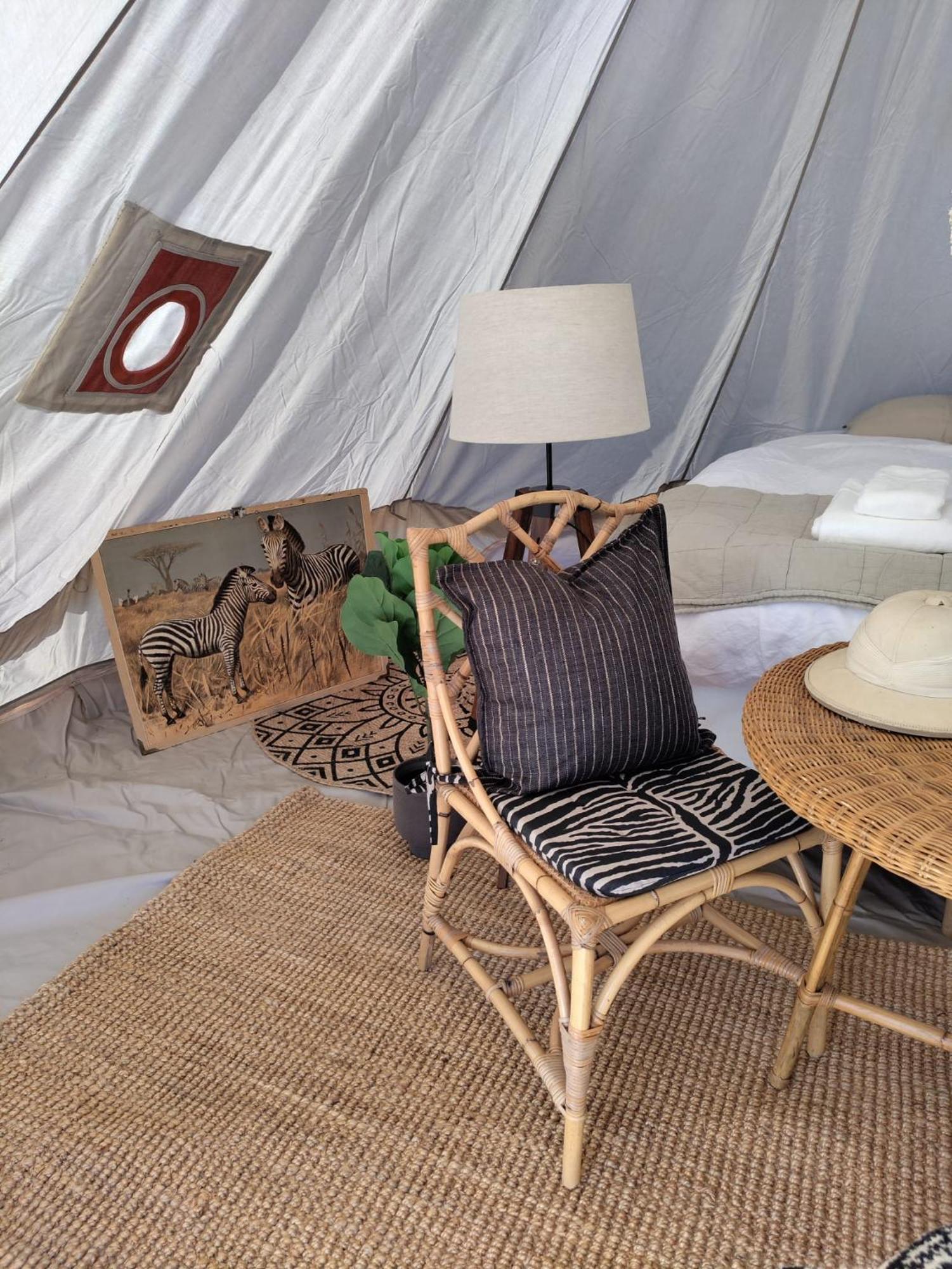 Luxury Tent With Restroom And Shower, Close To The Beach Ystad Eksteriør billede