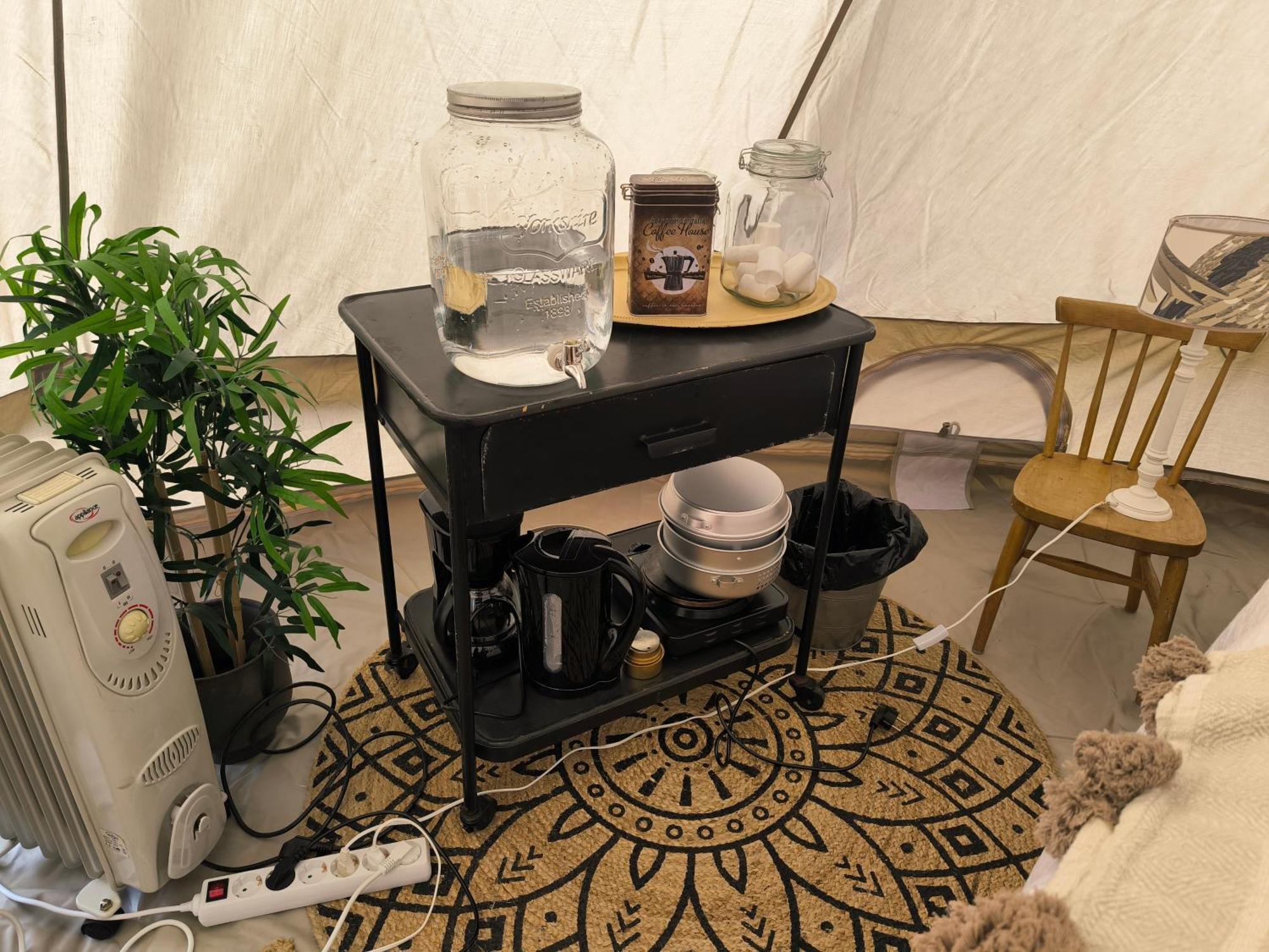 Luxury Tent With Restroom And Shower, Close To The Beach Ystad Eksteriør billede